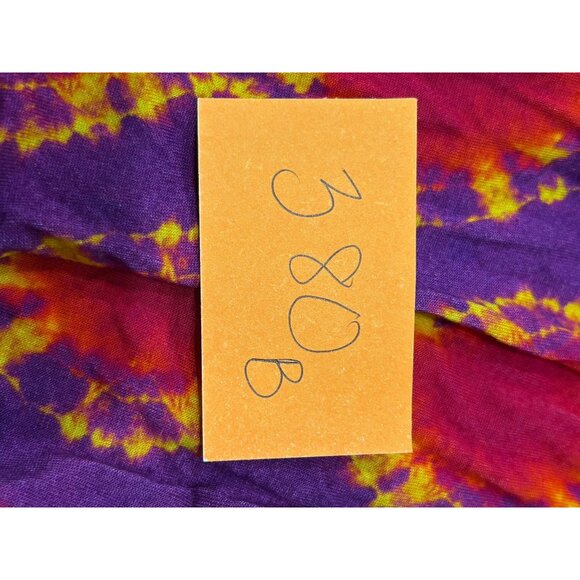 Soft Surroundings Womens Tie-Dye V-Neck Dress Red Purple Sz Large - Picture 8 of 8